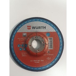 Disque de coupe Wurth 125 x 6 4 x22.23
